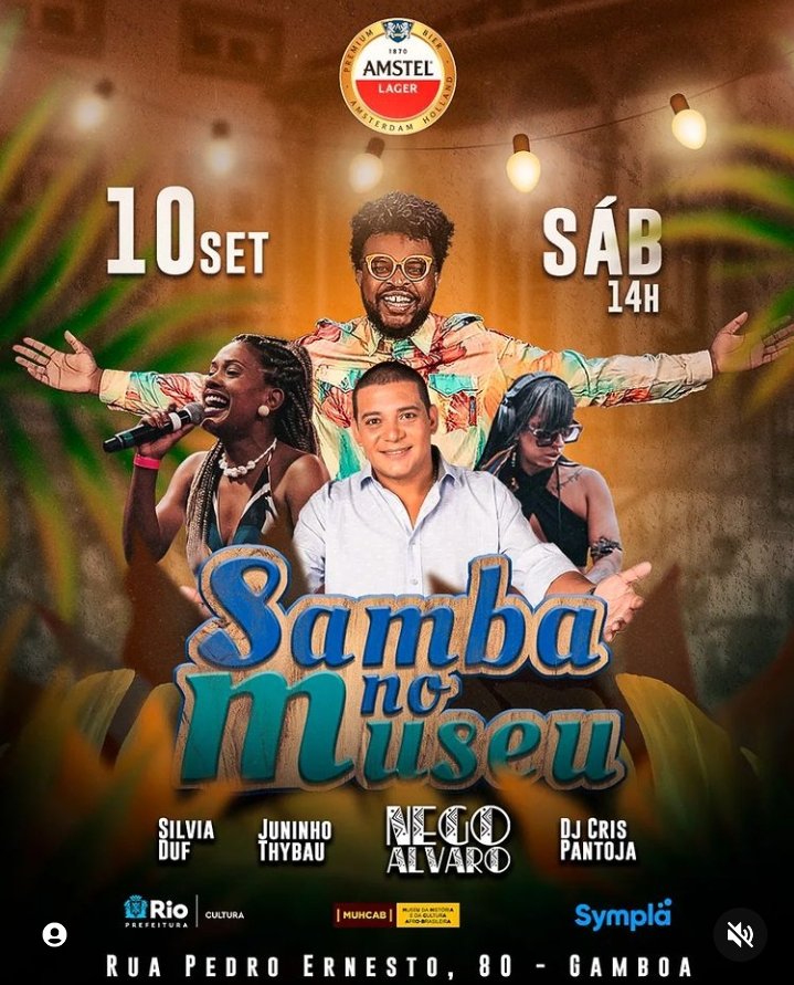 Juninho Thybau é atração da 5ª edição do Samba no Museu Nego Álvaro