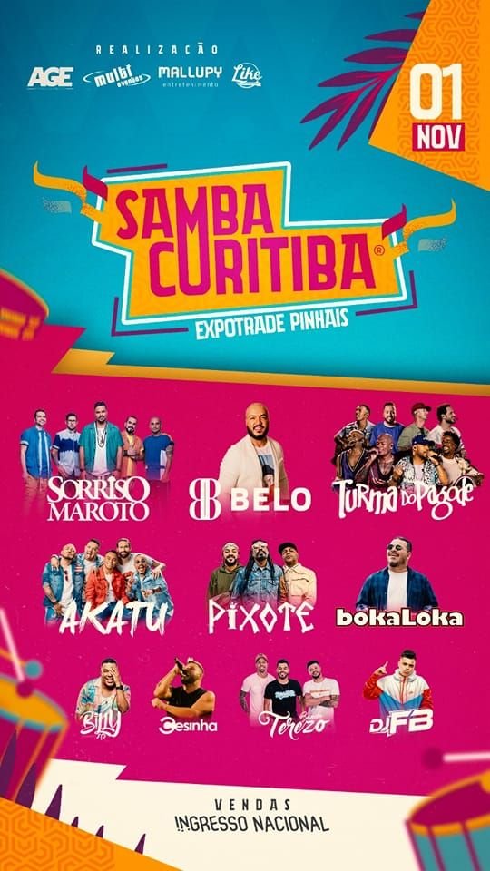 Samba Curitiba Nomes Do Pagode Como Sorriso Maroto Belo E Pixote Se