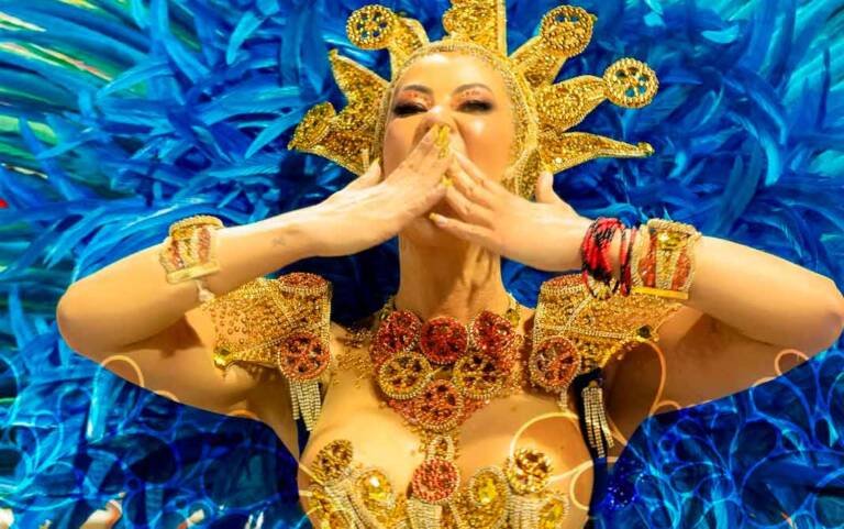 Rainha de Bateria: Ana Itikawa seguirá na Pérola Negra no carnaval de 2025