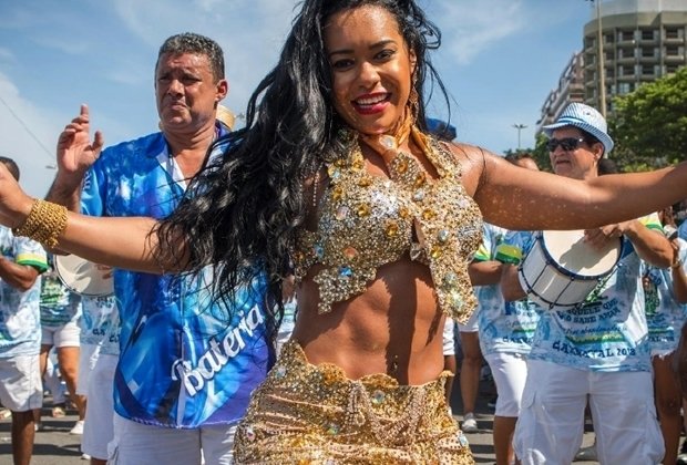 Beija-Flor invade Copacabana