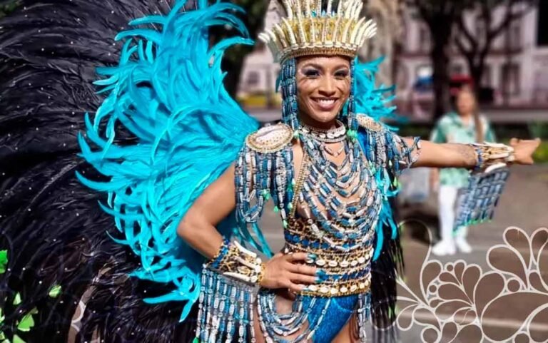 Carnaval 2025: Inès Ouedraogo é a nova musa da Em Cima da Hora