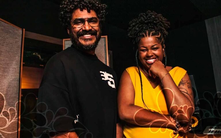 Criolo e Janine Mathias formam parceria na viciante mistura de samba e rap da faixa “Barracão é Seu”