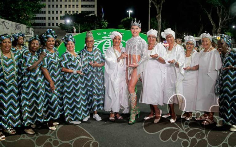 Carnaval 2024: Gato de Salto brilha no ensaio técnico do Império da Tijuca