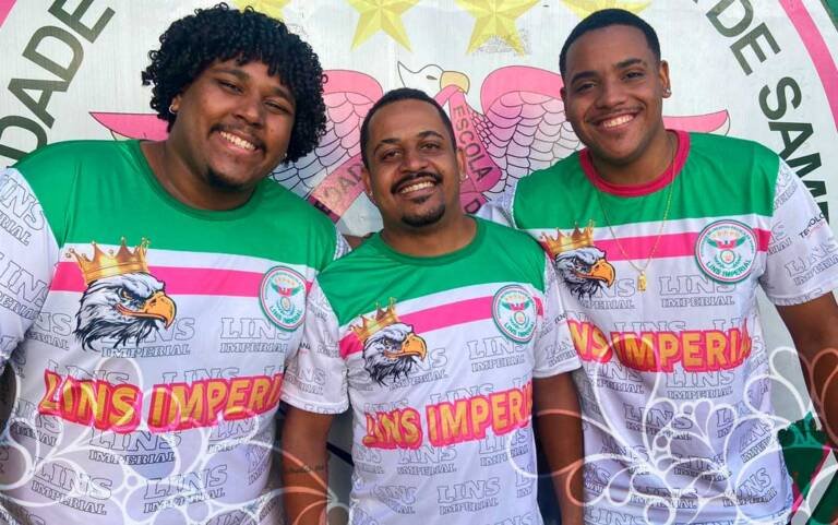 Lins Imperial forma trio de intérpretes para o Carnaval 2025