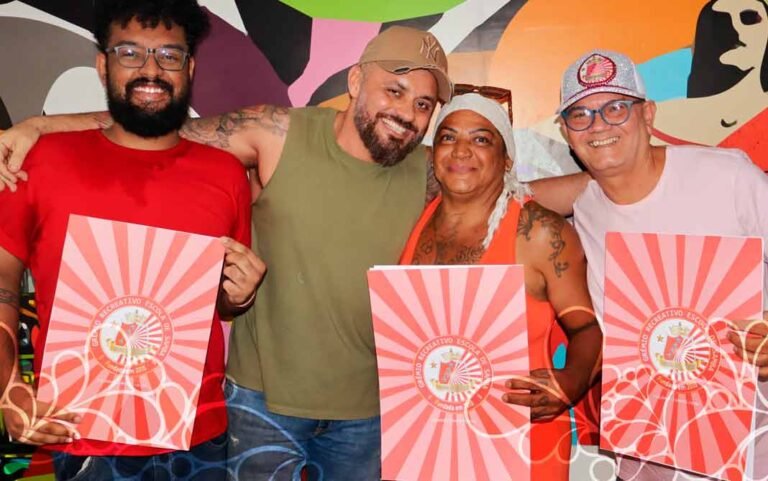 Leandro Vieira apresenta figurinos dos casais, destaques e rainha de bateria da União de Maricá