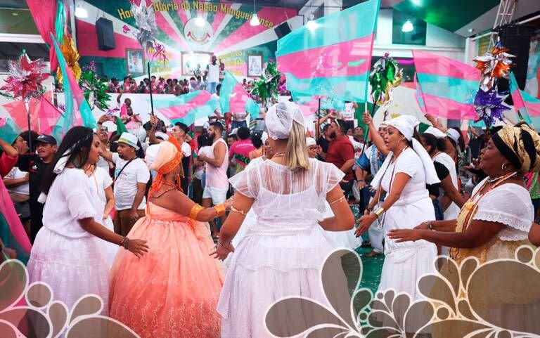 Mangueira realiza grande final no Palácio do Samba para cantar as Áfricas da Bahia