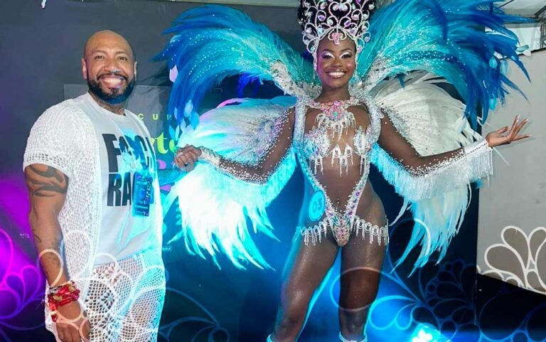 Thuane Werneck, rainha do carnaval carioca 2025 veste Daniel Zarmanno